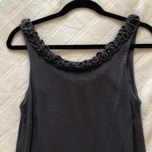 J. Crew grey sleeveless dress